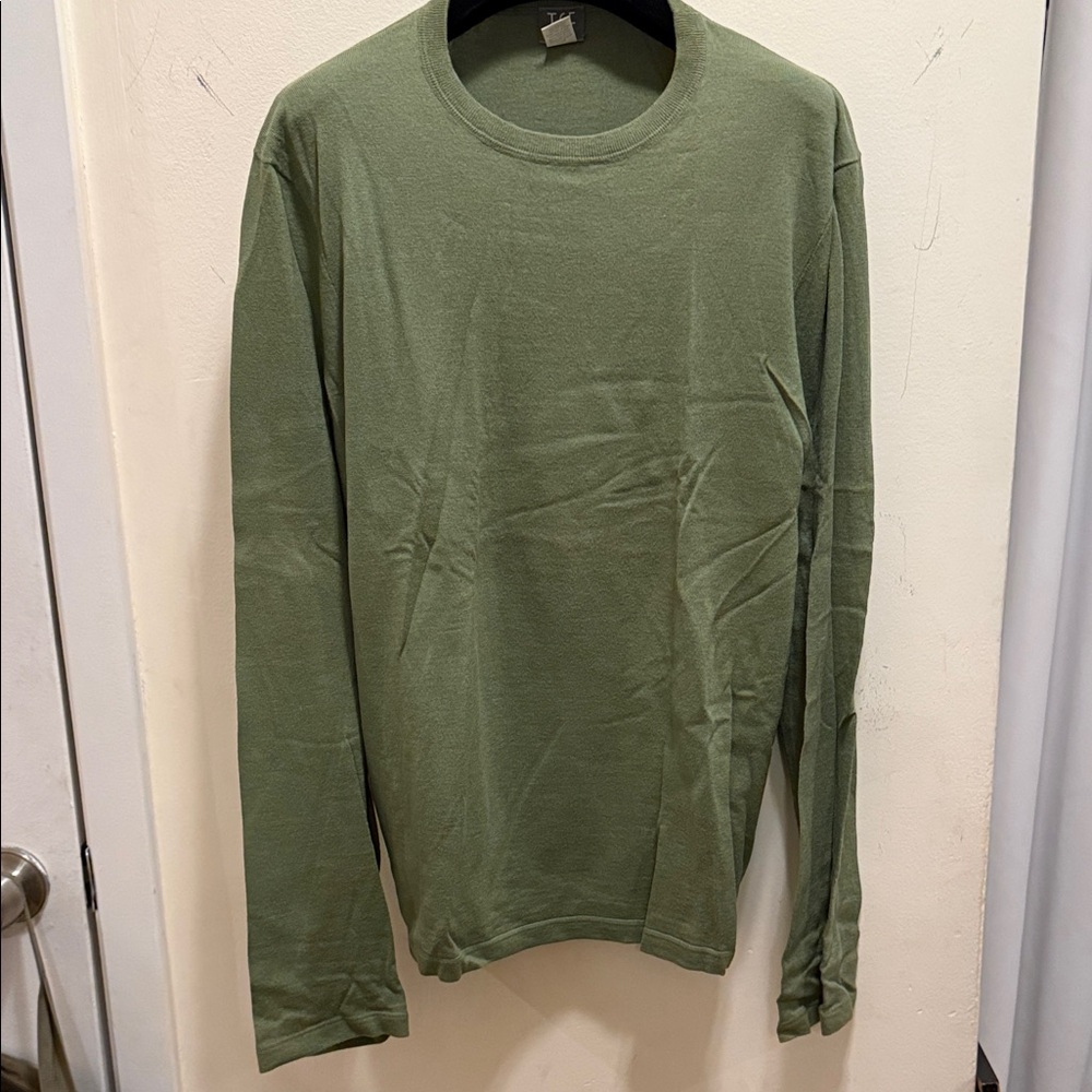 TSE Olive Long Sleeve Tee